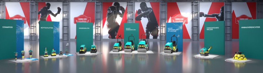 Produktpalette leichte Verdichtung