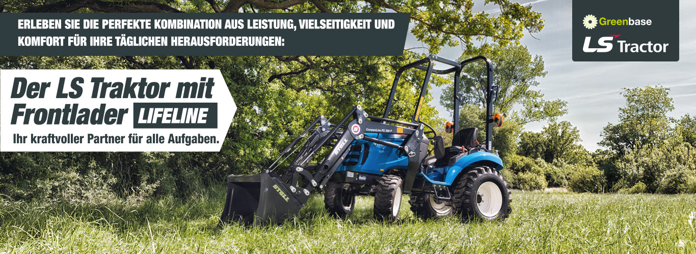 LS Traktor mit Frontlader